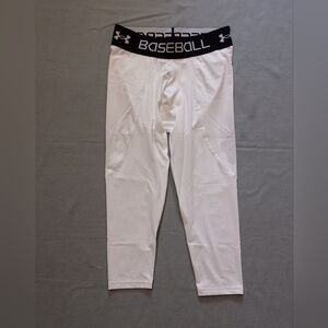 Under Armour Pro 3/4 Slider Compression Leggings Men's Size Large